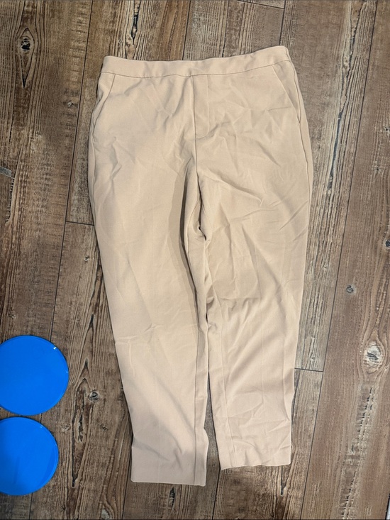 Time and Tru Pants - Neutral Beige Slim Dress Pants